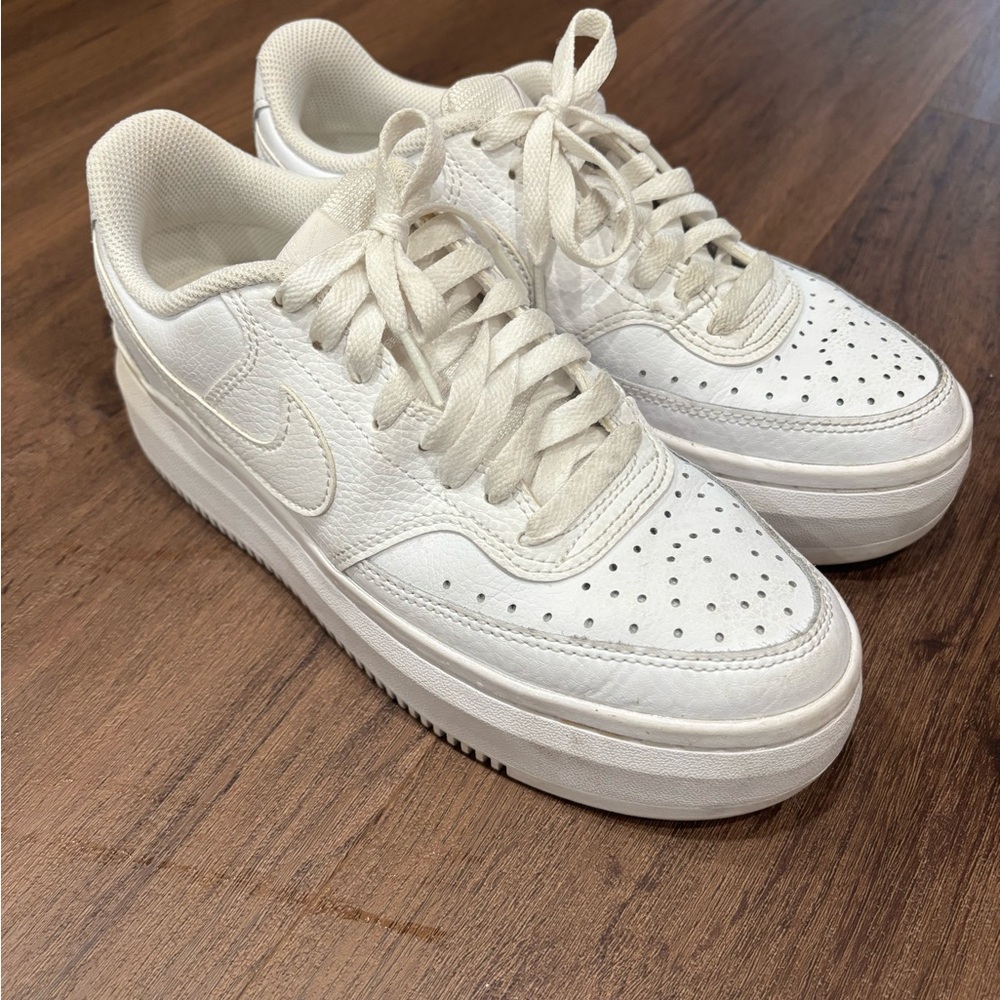 Nike women’s platform Air Force ones size 8.5